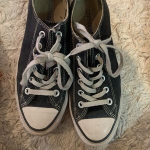 Black Low Top Converse